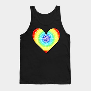 Spider Web Heart V26 Tank Top